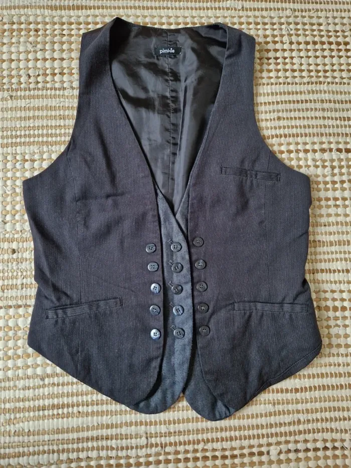 Veste sans manches / veston / veste costume / gilet sans manches