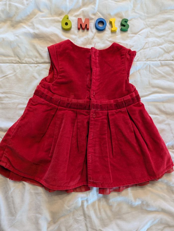 Ensemble Boléro blanc et robe rouge Disney - Minnie - photo numéro 3