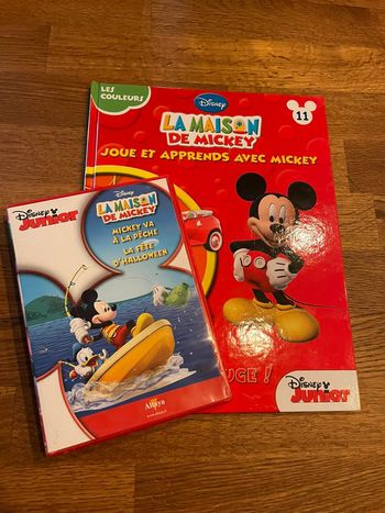 Livre Disney Junior La maison de Mickey Numero 11 avec le DVD Numéro 11