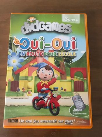DVDGAMES Dessin animé interactif Oui-Oui En route pour l’école 3 ans