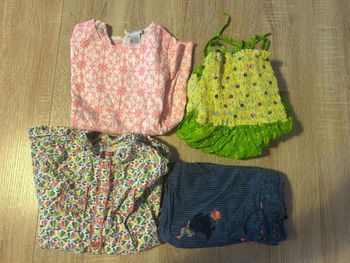 Lot Robe fille été 4 ans