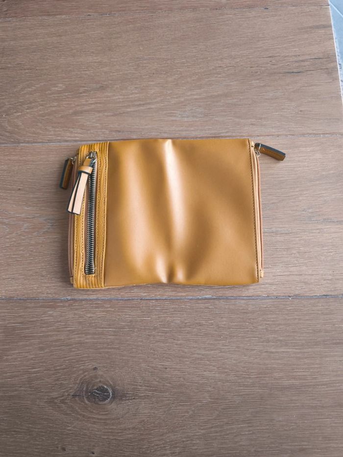 Portefeuille jaune moutarde - photo numéro 3