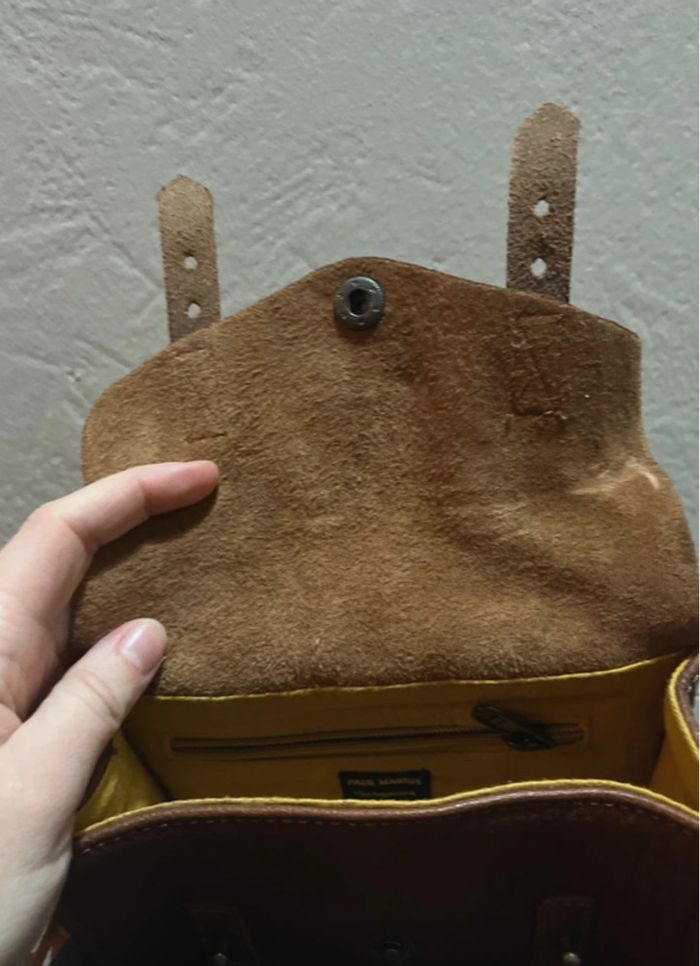 Sac bandoulière mini indispensable Paul marius très bon état - photo numéro 2