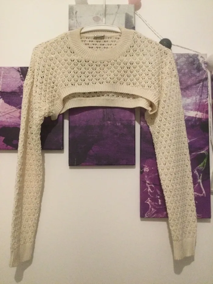 pull court beige Pimkie t36 - photo numéro 2