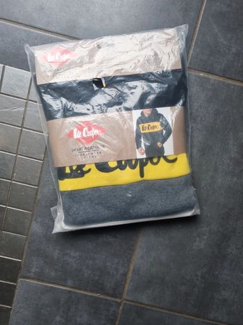 Sweat capuche garçon Lee Cooper neuf