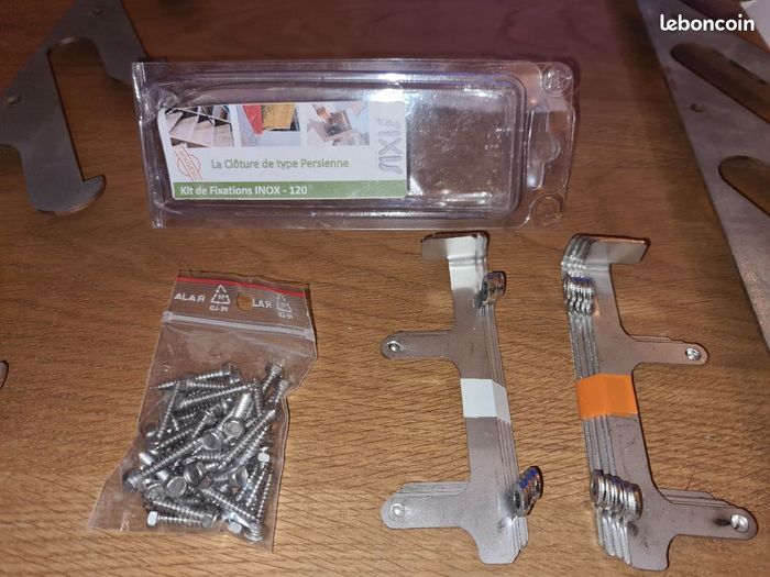 Sixis kit de fixation persienne en inox - photo numéro 2
