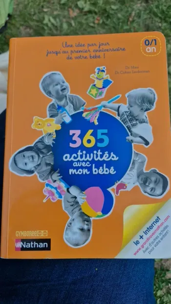 Livre 365  activité avec bebe
