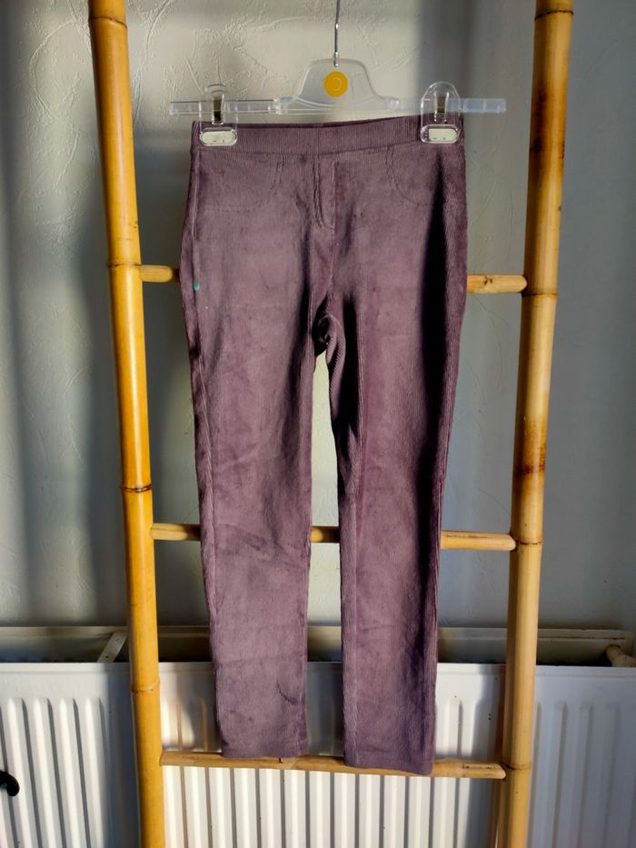 Legging en velours taille 9/10 ans