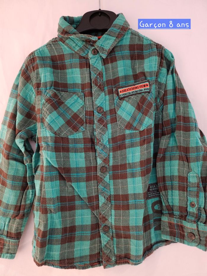 Chemise ML 8 ans