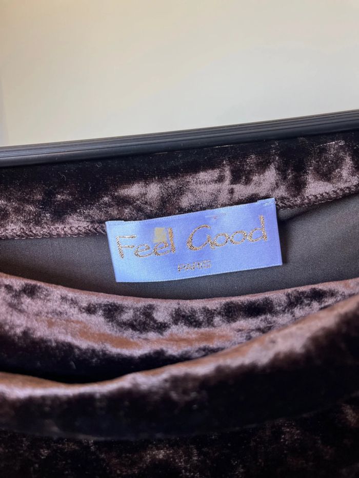 Joli body, marron, taille S - photo numéro 3