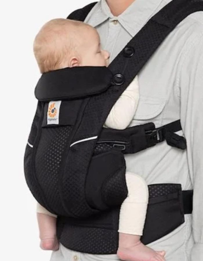 Porte bébé Ergobaby omni breeze noir onyx