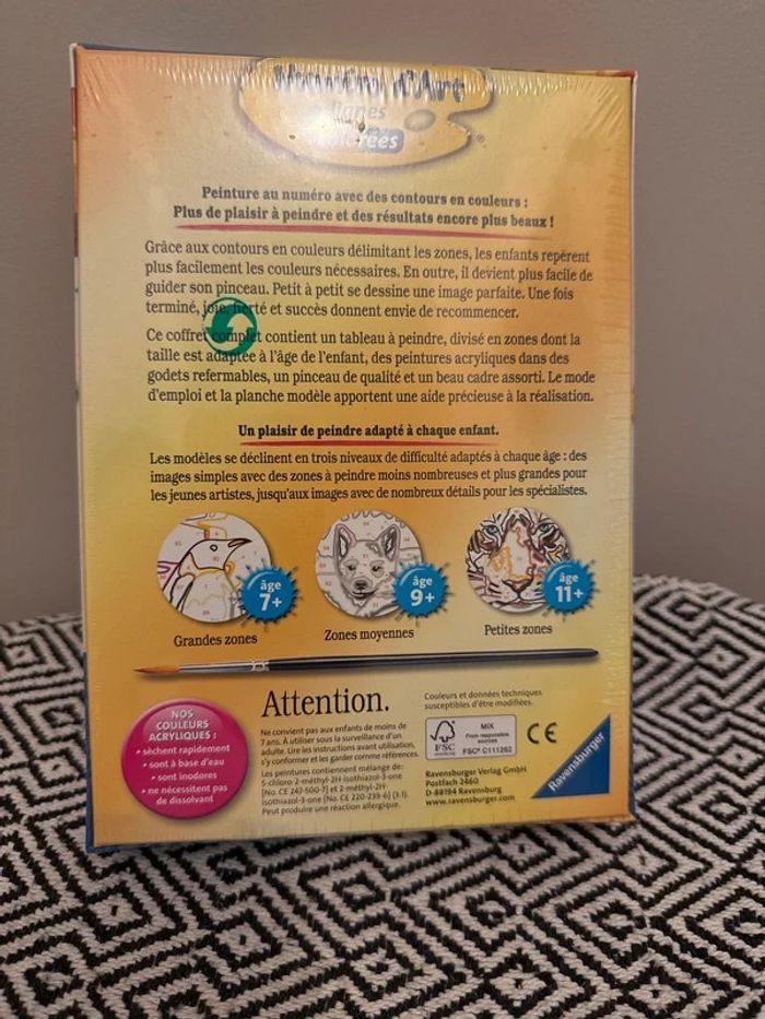 Ravensburger - Peinture Disney Le Roi Lion par numéro - CreArt Kids - photo numéro 2