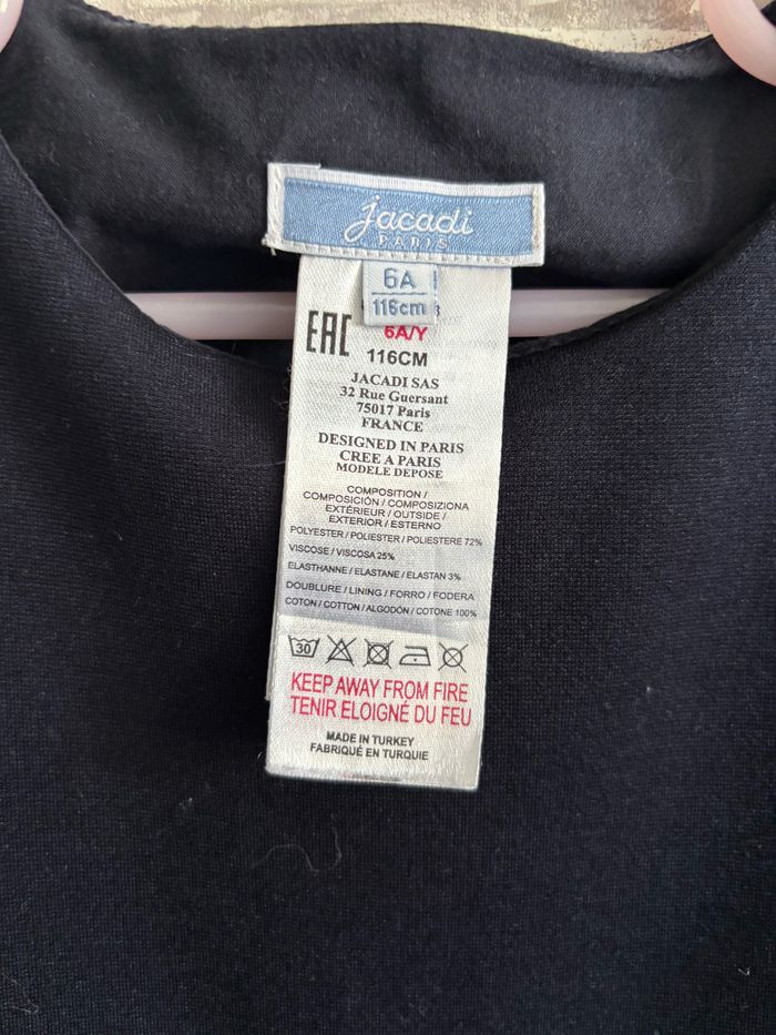 Robe jacadi taille 6 ans - photo numéro 2