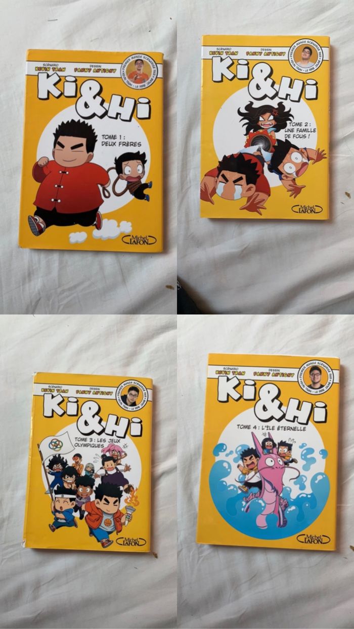 lot de 5 manga ki & hi - photo numéro 2