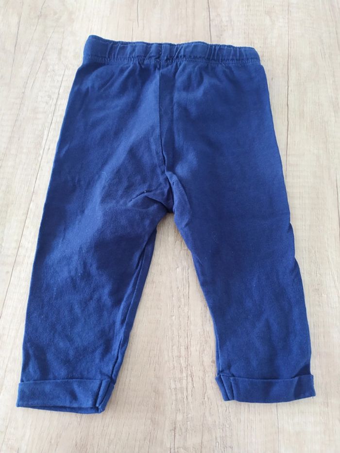 Jogging léger garçon bleu marine taille 6 mois In Extenso - photo numéro 2