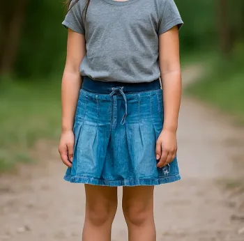 Jupe en jean's taille 6 ans