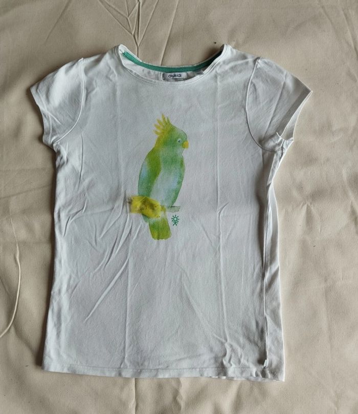 T.shirt manches courtes blanc 14 ans