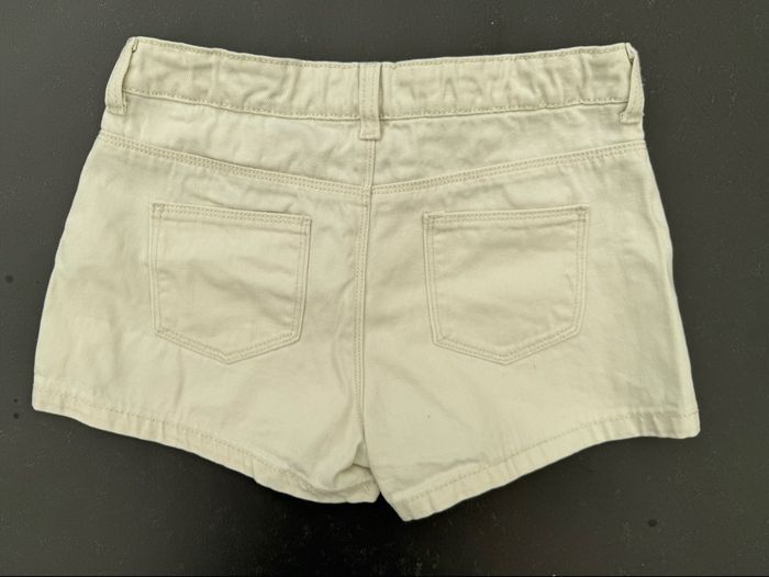 Short jean blanc - photo numéro 2