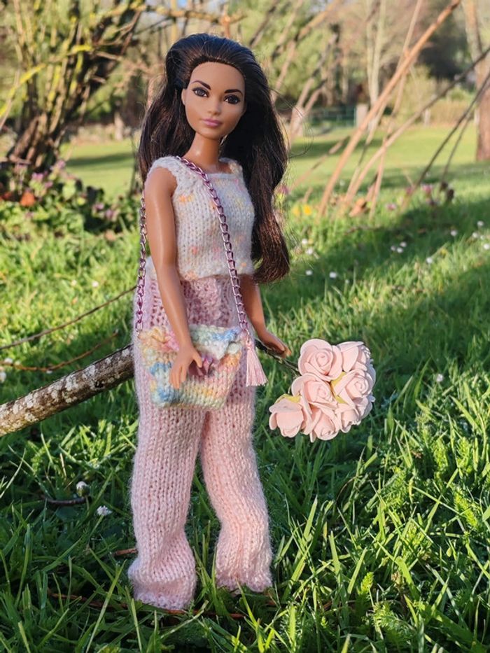 Tenue complète pour barbie curvy