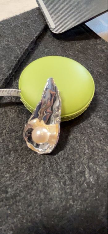 Pendentif en argent 925 avec une perle naturelle