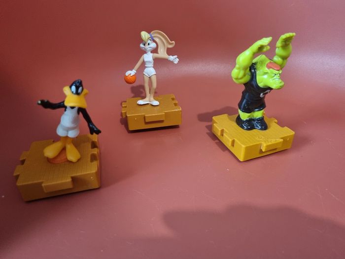 Lot de 3 figurines Warner Bros 1996 space jam - photo numéro 3