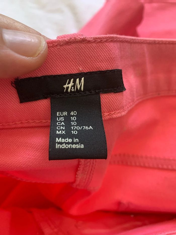 Jean skinny rose corail - photo numéro 5