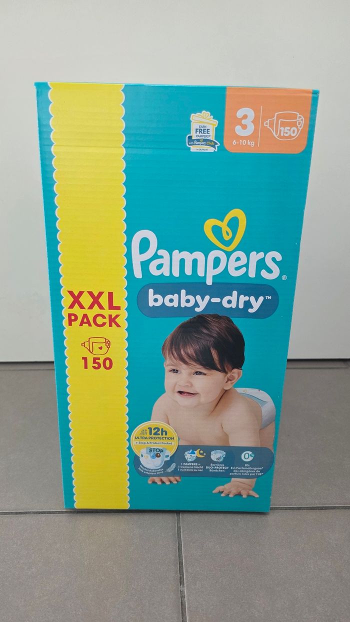 150 Couches Pampers T3 - photo numéro 2