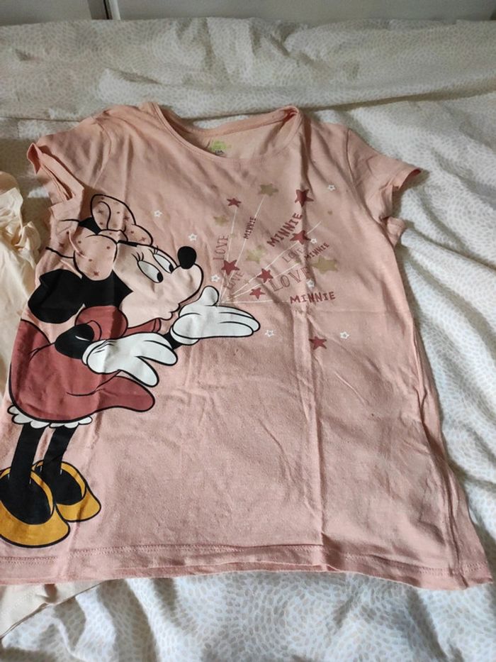 Lot de 4 t-shirt Disney Minnie - photo numéro 6