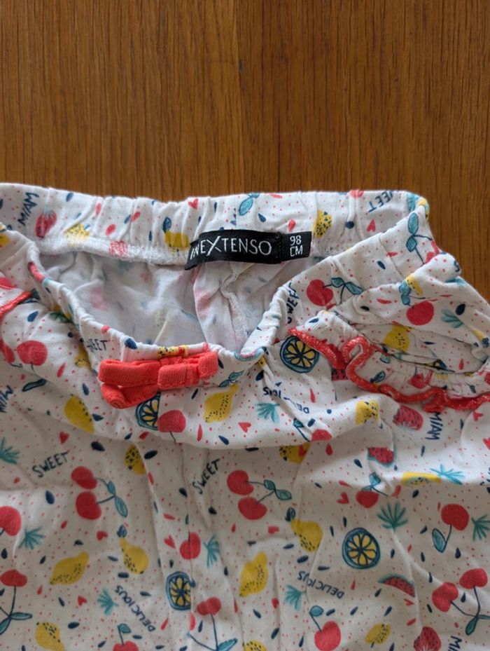 Pantalon large léger, 3 ans motifs fruits - photo numéro 2