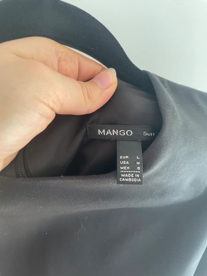 Robe noire chic Mango - photo numéro 3