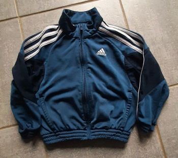 Gilet zippé adidas 4ans