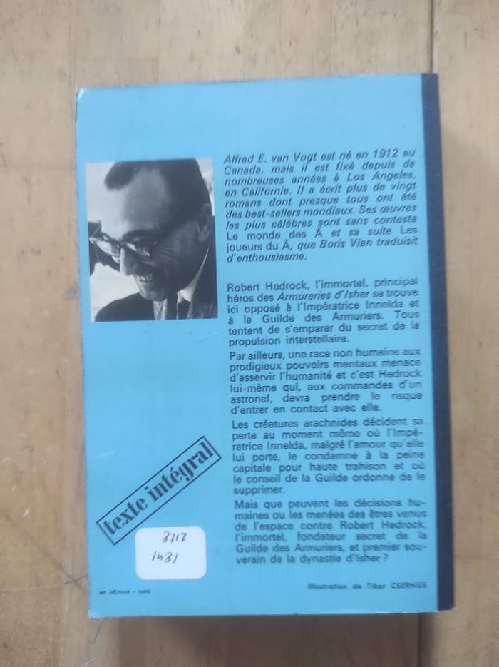 Les fabricants d'armes A.E. Van Vogt J'ai Lu 1972 - photo numéro 3
