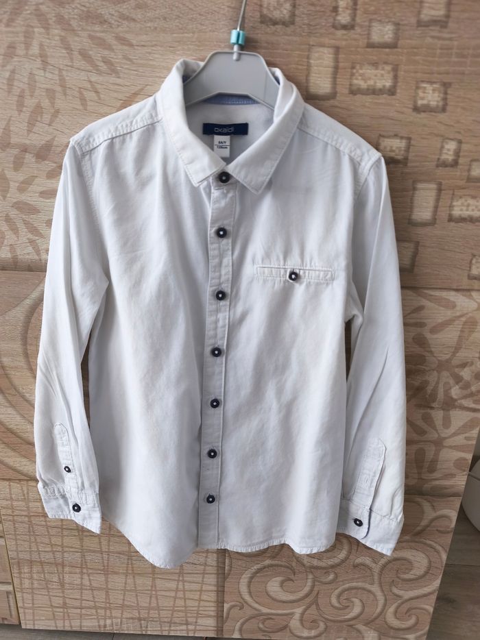 Chemise blanche manches longues Okaidi 1