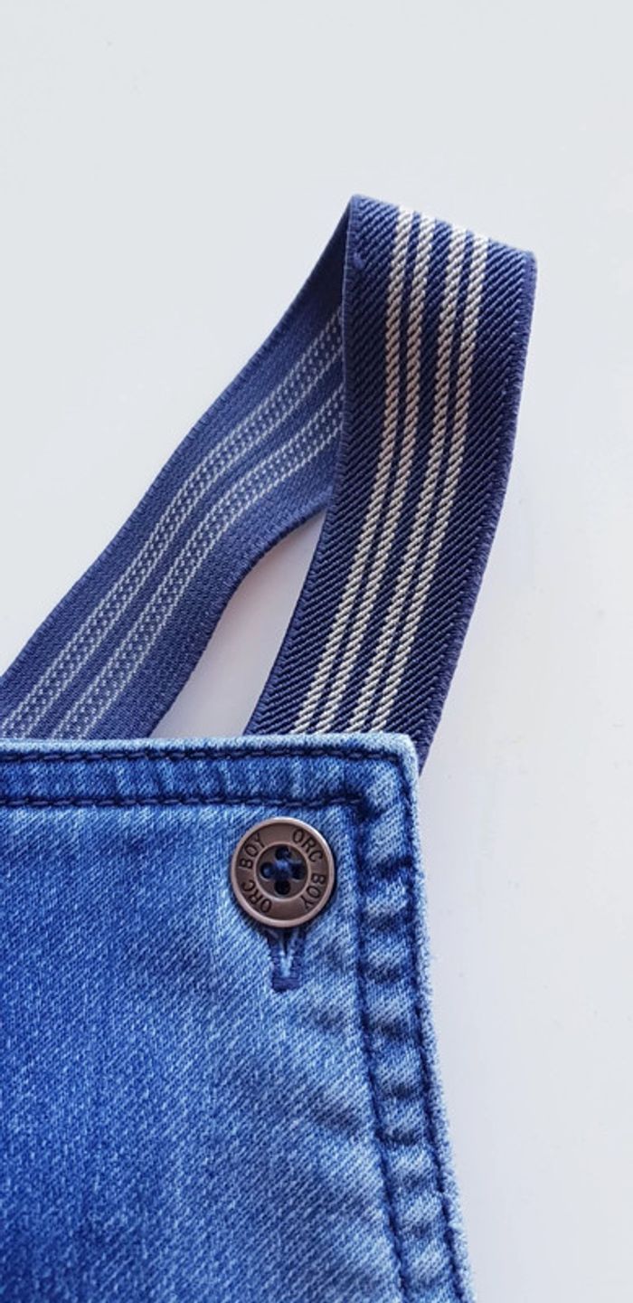 Salopette en jean Orchestra 18 mois - photo numéro 3