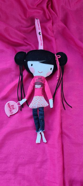 petite poupée de tissus Zoé Mentalo