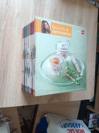 Lot de livres de cuisine