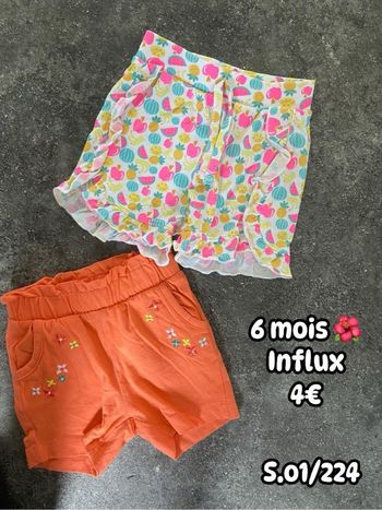 Short 🌺 6 mois 🌺 Influx