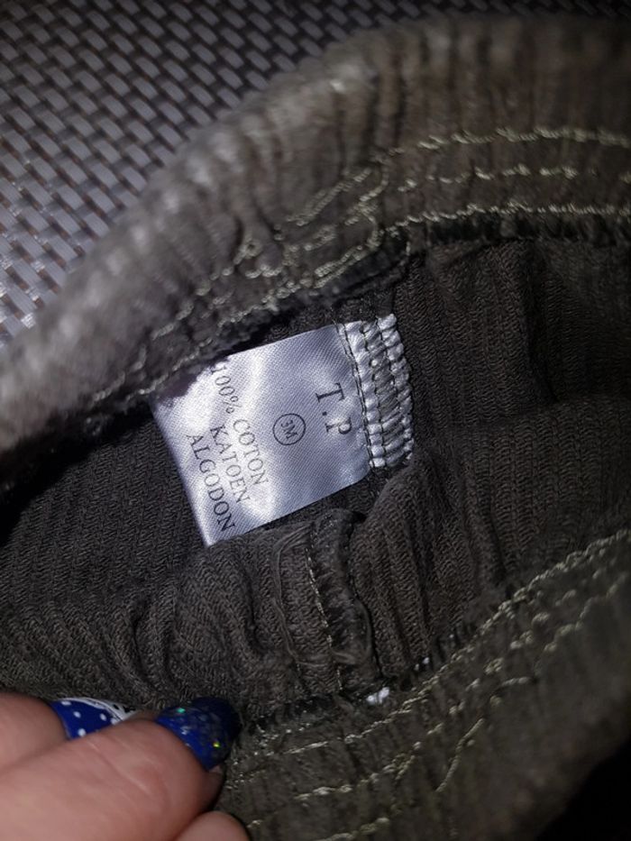 Pantalon bébé garçon 3 mois - photo numéro 3