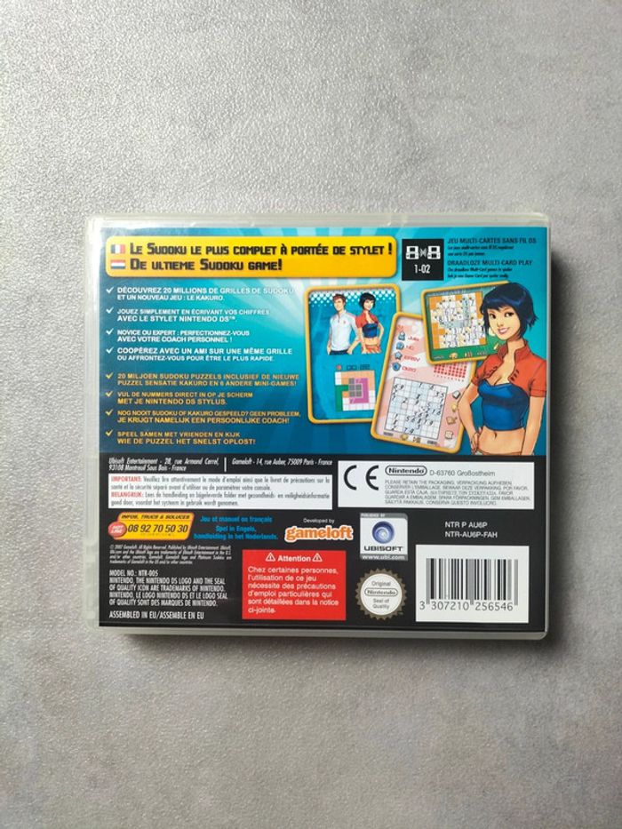 Jeu Nintendo DS – Platinum Sudoku + Kakuro - photo numéro 2
