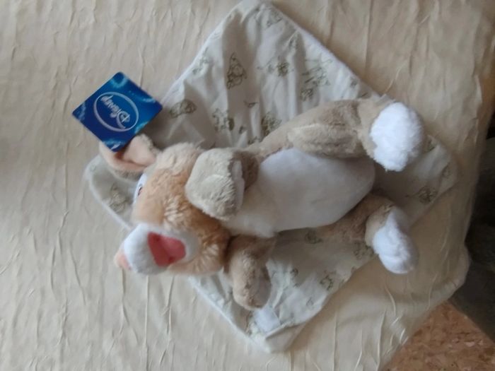 Doudou peluche lapin disney - photo numéro 2