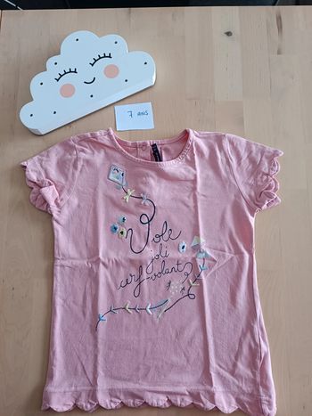 T-shirt manches courtes 7 ans