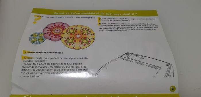 Jeu Mandala designer grand modèle - photo numéro 9