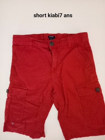 Short kiabi 7 ans