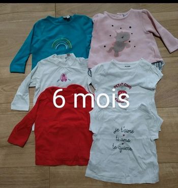 Vêtements taille 6 mois