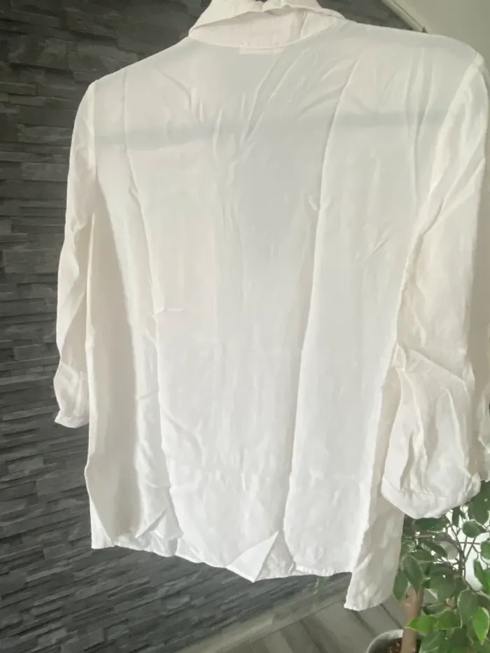 🤍 SublimeBlouse fluide blanche GEMO – Taille 38 🤍 TBE - photo numéro 8