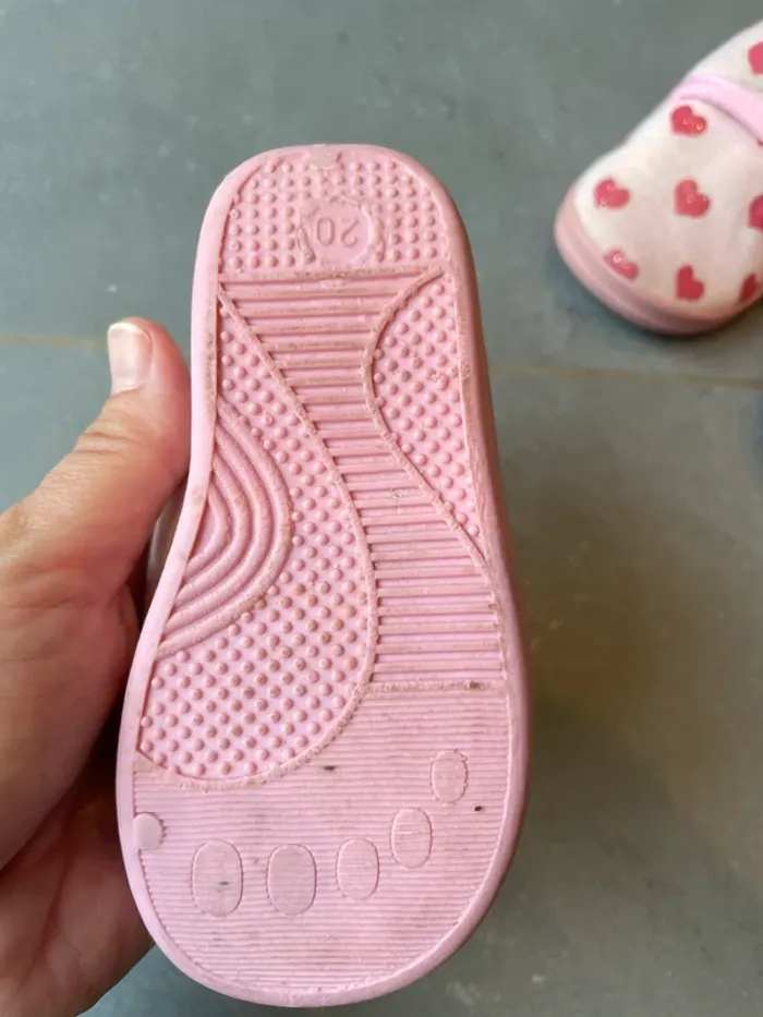 Lot chaussons bébé hiver fille - photo numéro 3