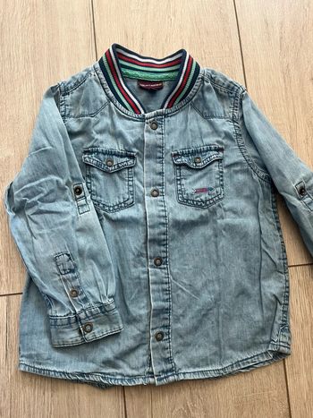 Chemise en jeans
