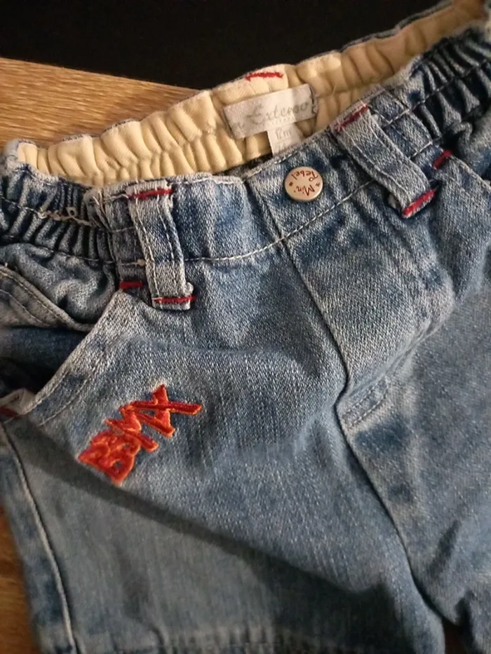 Lot 4 pantalons garçon 12 mois - photo numéro 7