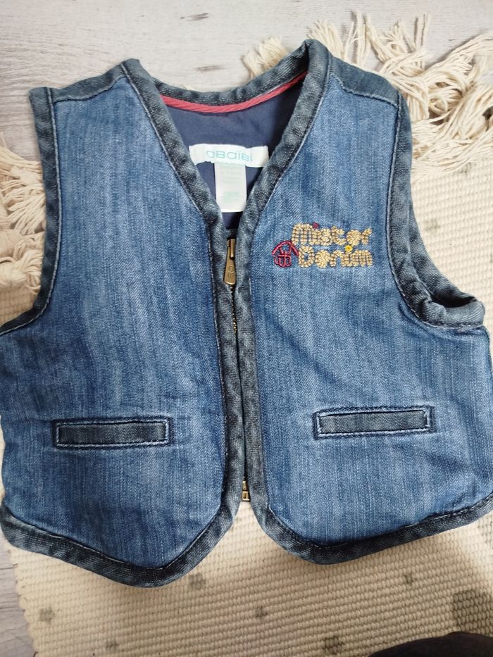 Gilet sans manche bébé garçon