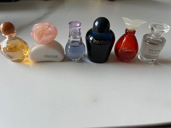 Lot 6 miniatures parfum Yves Rocher - photo numéro 2